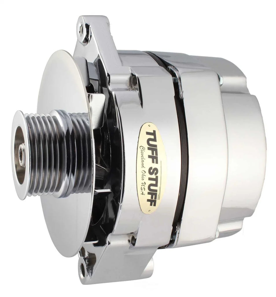Tuff Stuff Performance Accessories 140 Amp Alternator 1 Wire 6-Groove 7127NK6G fits Gm - Main Product View