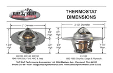 Load image into Gallery viewer, Tuff Stuff Performance Accessories 160 Degree Thermostat High Flow 900160 - Side View