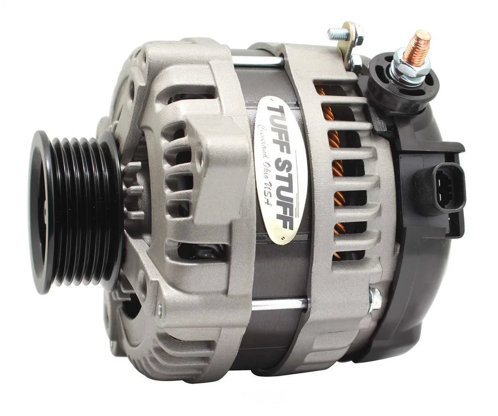 Tuff Stuff Performance Accessories 225 MAX AMP Alternator 6-Groove 1-Wire Cast 8321FC6G1W - Main Product View
