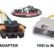 Load image into Gallery viewer, Tuff Stuff Performance Accessories 225 MAX AMP Alternator 6-Groove OEM Wire Cast 8319FC6GOE - Back View