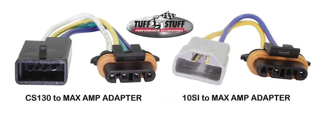 Tuff Stuff Performance Accessories 225 MAX AMP Alternator 6-Groove OEM Wire Cast 8319FC6GOE - Back View