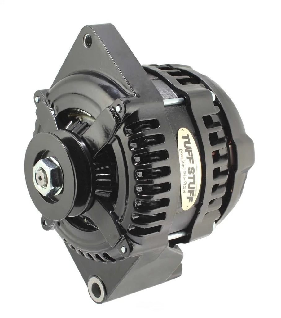 Tuff Stuff Performance Accessories 225 MAX Amp Alternator 1 Groove 1 Wire Black 8441B1G1W - Main Product View