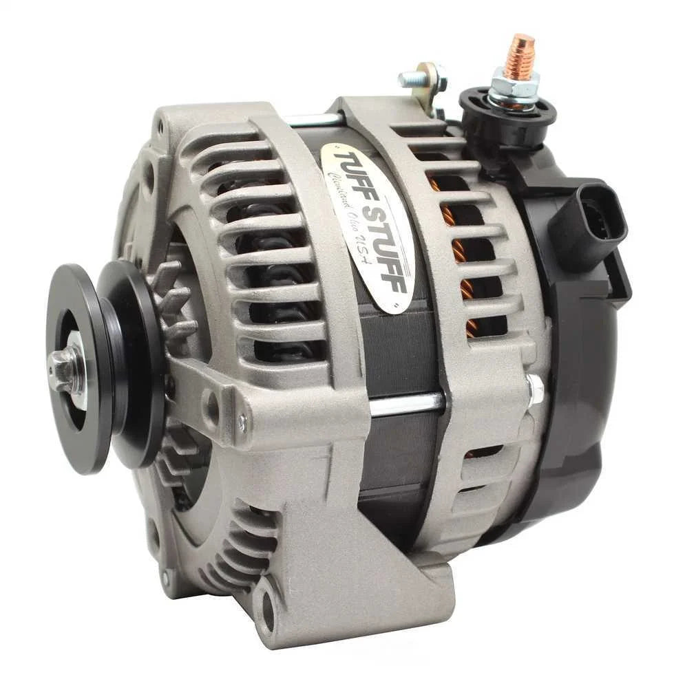 Tuff Stuff Performance Accessories 225 MAX Amp Alternator 1-Groove 1-Wire Cast 8320FC1G1W - Main Product View