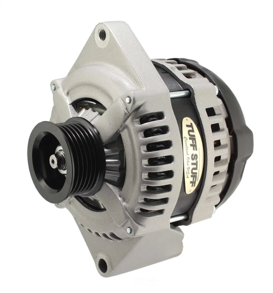 Tuff Stuff Performance Accessories 225 MAX Amp Alternator 6 Groove 1 Wire Cast 8441FC6G1W - Main Product View