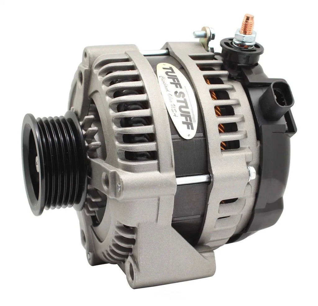 Tuff Stuff Performance Accessories 225 MAX Amp Alternator 6-Groove 1-Wire Cast 8320FC6G1W - Main Product View
