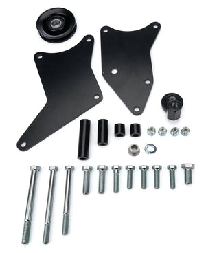 Tuff Stuff Performance Accessories A/C Compressor Bracket BBC Long Water Pump Blk 8496B