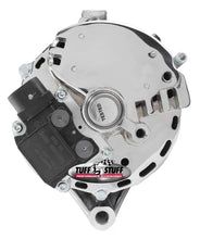 Load image into Gallery viewer, Tuff Stuff Performance Accessories Alternator 100 Amp Chrome 7716B fits Ford 5.0L - Side View