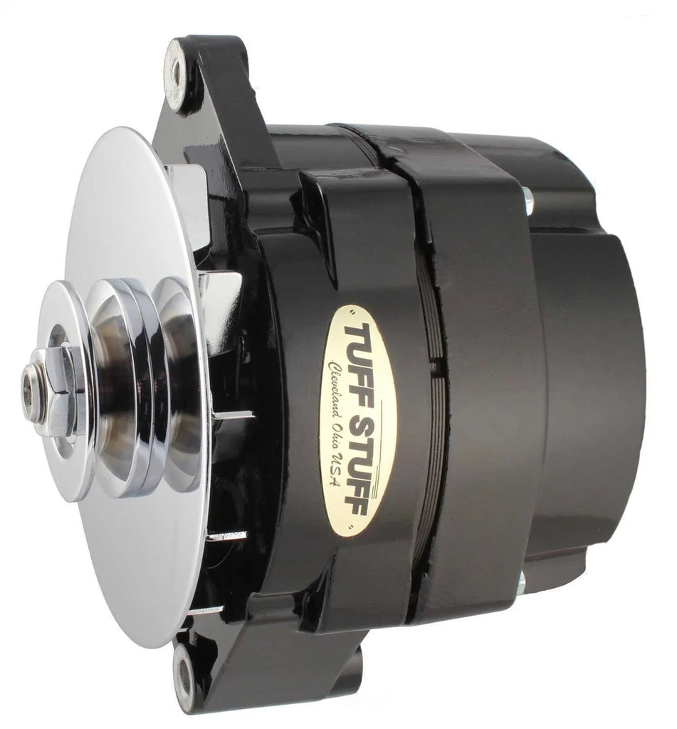 Tuff Stuff Performance Accessories Alternator 140 Amp 1-Wire Black 9 Clocking 7127NKB9 fits Gm - Main Product View