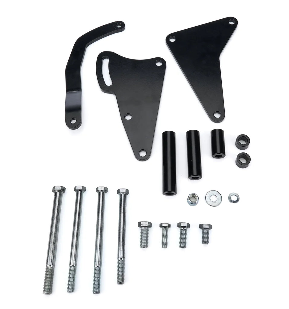 Tuff Stuff Performance Accessories Alternator Bracket BBC Long Water Pump Black 7670B