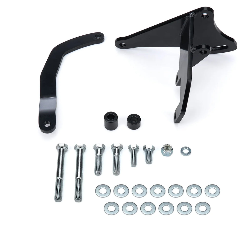 Tuff Stuff Performance Accessories Alternator Bracket SBC Short Water Pump Black 7667B