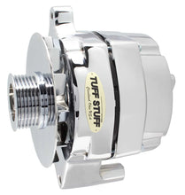 Load image into Gallery viewer, Tuff Stuff Performance Accessories Alternator Chrome 1 Wire 6 Groove Pulley 7068RD6G fits Ford - Main Product View