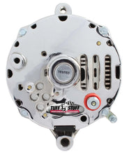 Load image into Gallery viewer, Tuff Stuff Performance Accessories Alternator Chrome 1 Wire 6 Groove Pulley 7068RD6G fits Ford - Side View