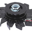 Load image into Gallery viewer, Tuff Stuff Performance Accessories Alternator Stealth Black Fan and Pulley Combo 7600AB - Main Product View