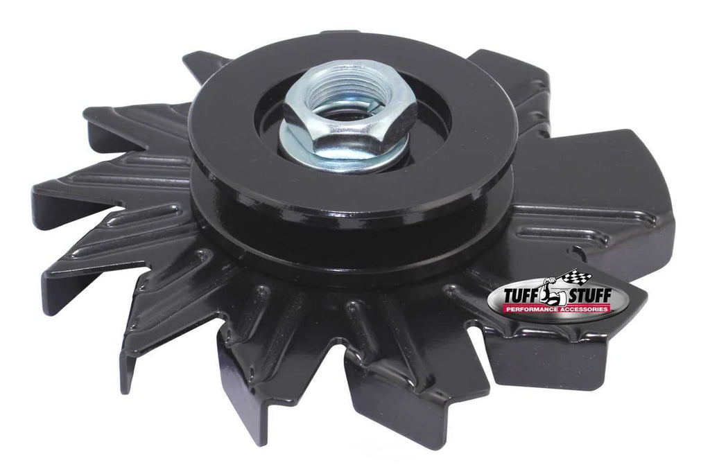 Tuff Stuff Performance Accessories Alternator Stealth Black Fan and Pulley Combo 7600AB - Main Product View