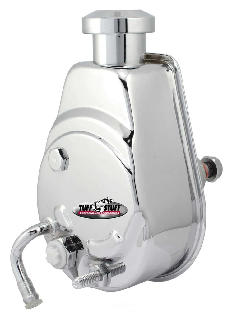 Tuff Stuff Performance Accessories Chrome Power Steering Pump 6183A fits 1970-1974 Chevrolet Camaro - Main Product View