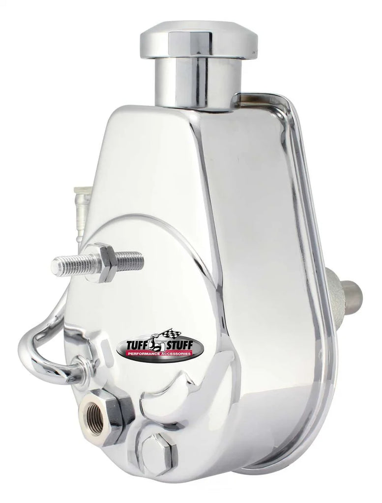 Tuff Stuff Performance Accessories Chrome Power Steering Pump 6184A fits 1988-1992 Chevrolet Camaro - Main Product View
