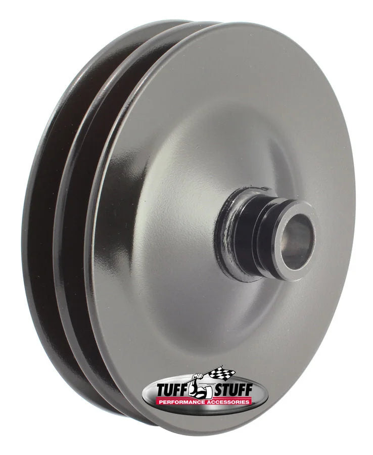 Tuff Stuff Performance Accessories Double V-Groove Power Steering Pump Pulley 8486B