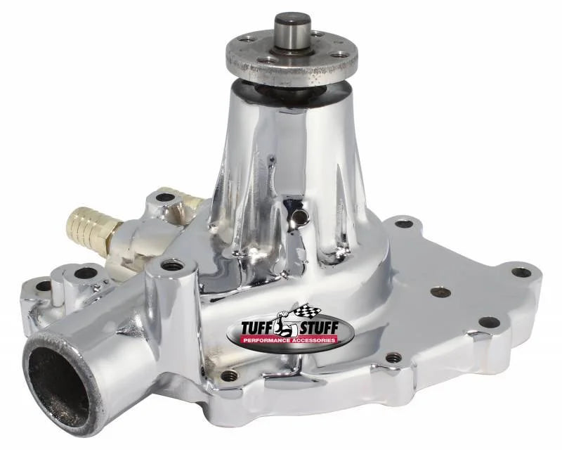 Tuff Stuff Performance Accessories Ford Water Pump Pass Side Inlet Chrome 1432AA
