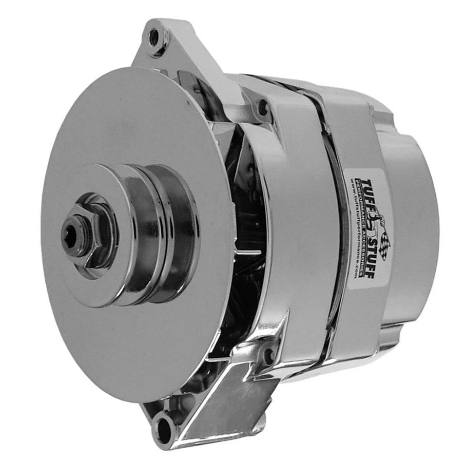 Tuff Stuff Performance Accessories GM Alt W/Int Reg- 80 AMP- Chrome- 1-Wire 7127NB