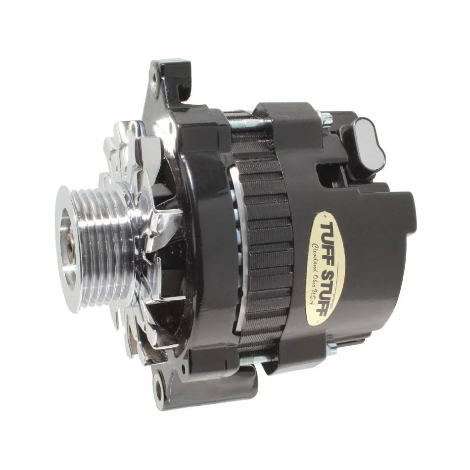 Tuff Stuff Performance Accessories GM Alternator 120 Amp Black 6 Goove Pulley 7937BST6G