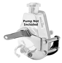 Load image into Gallery viewer, Tuff Stuff Performance Accessories Power Steering Bracket SWP Chrome 6504A fits SBC - Main Product View