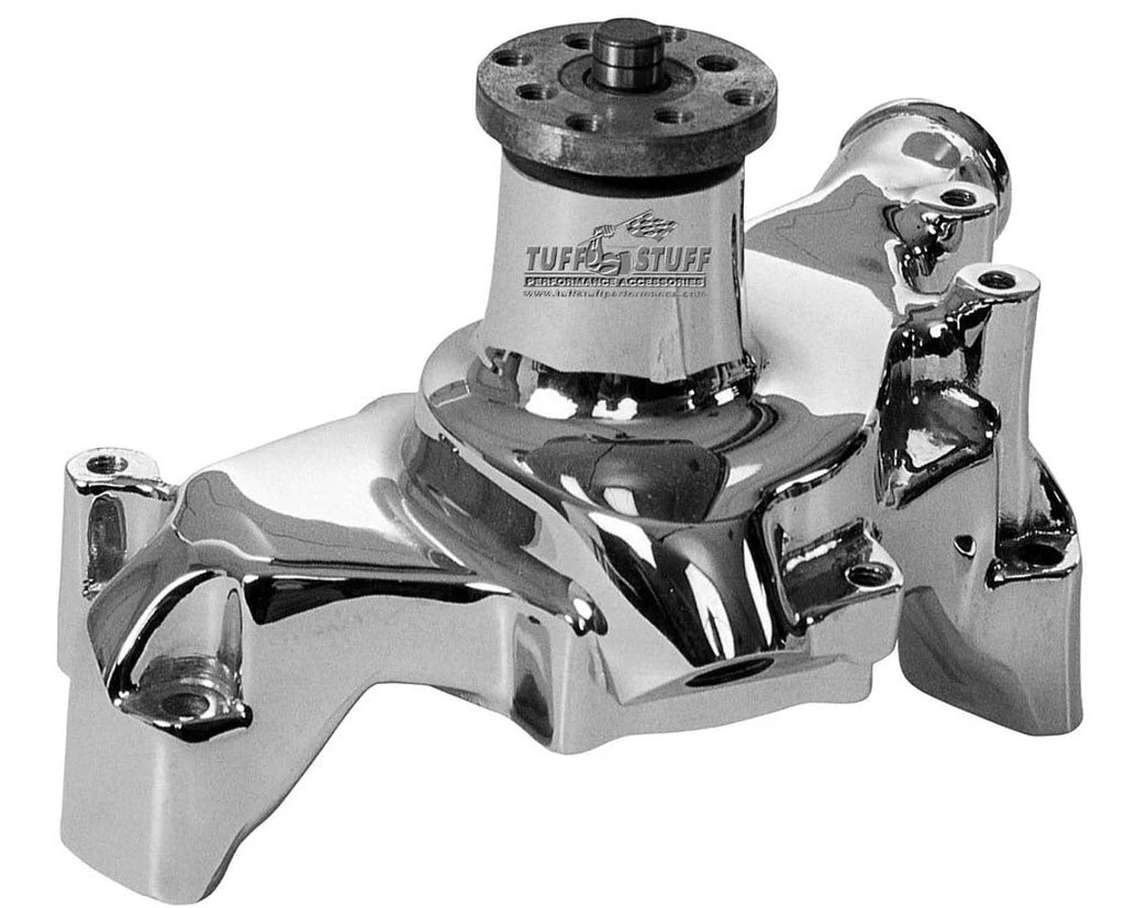 Tuff Stuff Performance Accessories SBC Alum. Long Water Pump Chrome 1511NA