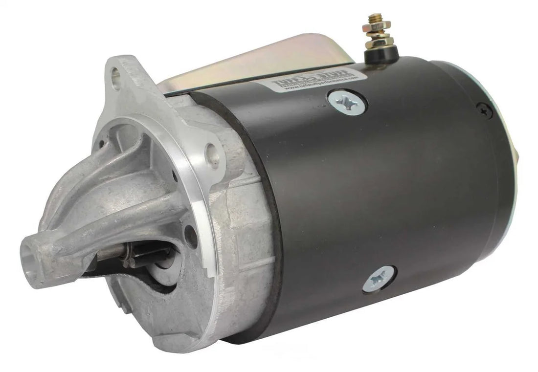 Tuff Stuff Performance Accessories Starter 3 Bolt Black 3131B fits Ford 351 / 390 - Side View