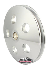 Load image into Gallery viewer, Tuff Stuff Performance Accessories V-Groove Power Steering Pulley Chrome 8492A