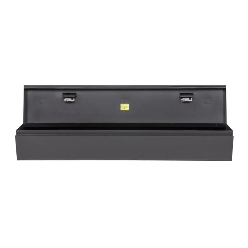 Tuffy 2019+ Jeep Gladiator Underseat Lockbox W/ Keyed Lock - Side View
