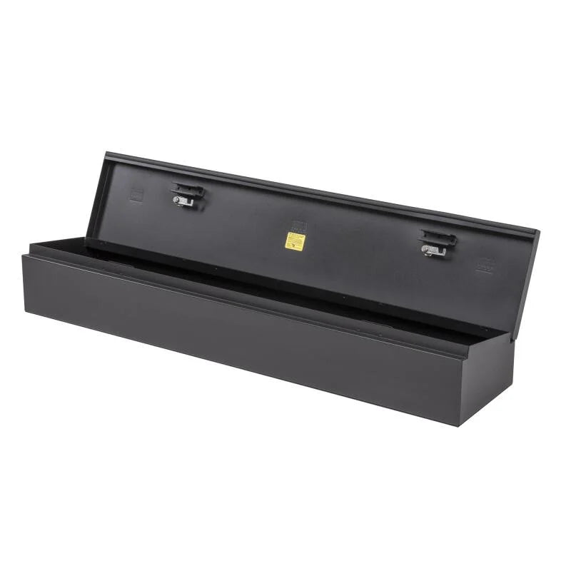 Tuffy 2019+ Jeep Gladiator Underseat Lockbox W/ Keyed Lock - Installation View