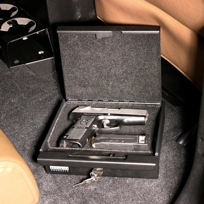 Tuffy Conceal Carry Valuables Tote W/ Keyed Lock - Installation View