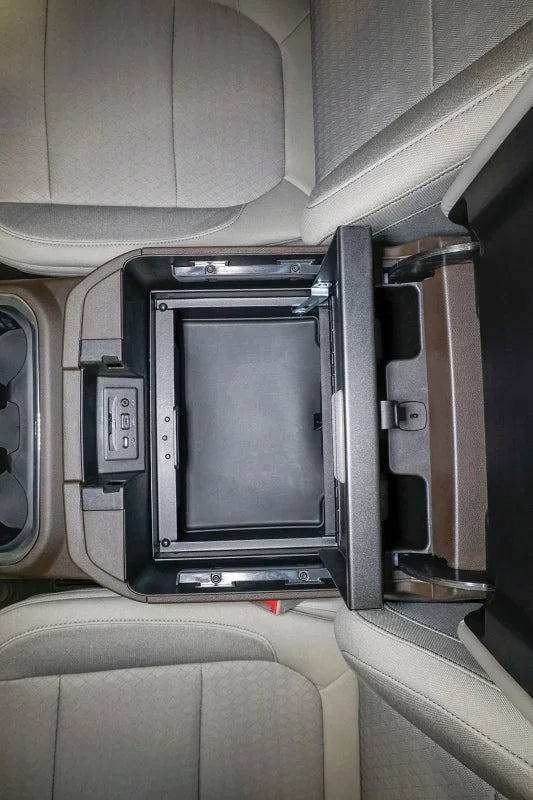 Tuffy Console Safe W/ Combo Lock For Chevrolet Silverado And Gmc Sierra W/ Flow Thru Console - Additional View 5