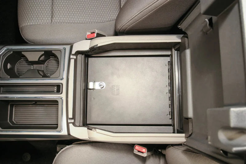 Tuffy Console Safe W/ Key Lock For Ford Fseries Flow Thru Console - Main Product View