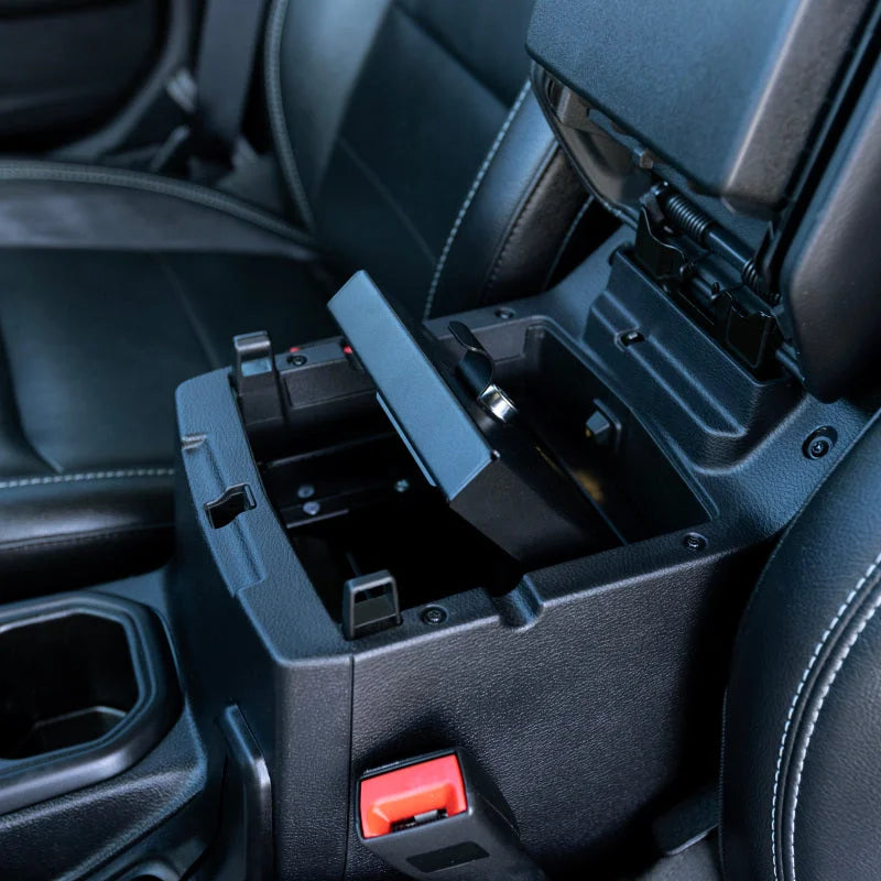 Tuffy Console Safe W/ Keyed Lock For Jeep Wrangler & Gladiator - Additional View 6