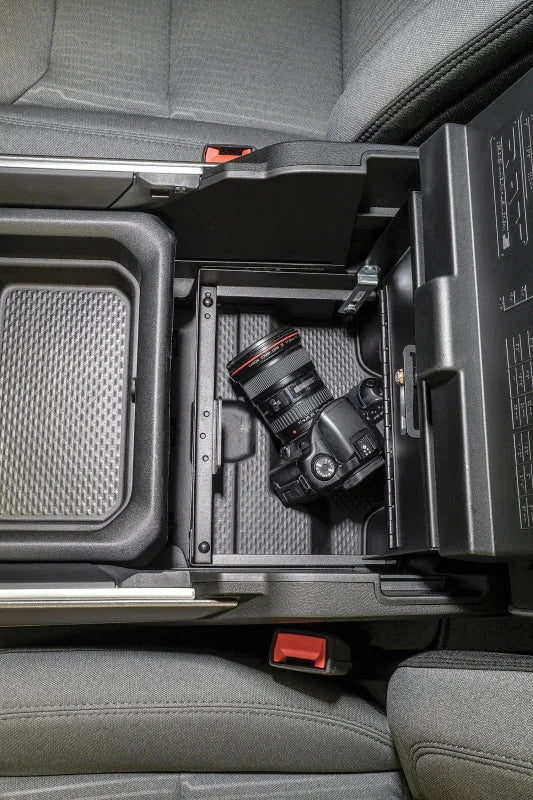 Tuffy Console Safe W/ Keyed Lock For Ram Trucks W/ Sliding Tray Console - Additional View 6