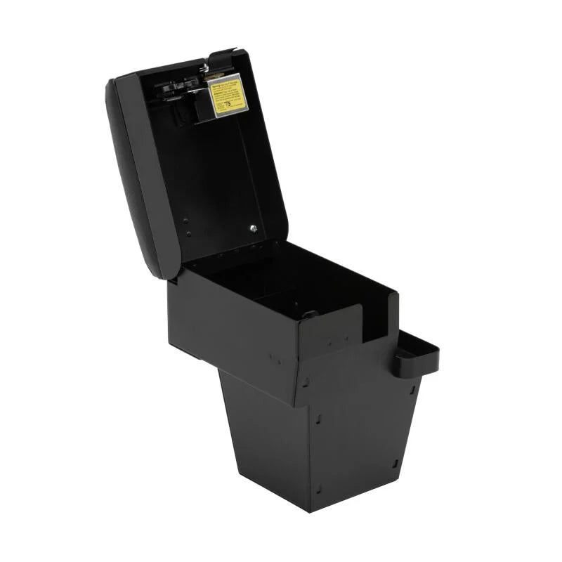 Tuffy Console Safe W/ Keyed Lock For Toyota Fj Cruiser - Back View