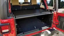 Load image into Gallery viewer, Tuffy Deluxe Enclosure For Jeep Wrangler W/O Subwoofer - Back View
