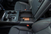 Load image into Gallery viewer, Tuffy Ford F150 Console Safe W/ Combo Lock For W/ Flow Thru Console - Back View