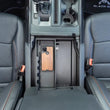 Load image into Gallery viewer, Tuffy Ford F150 Console Safe W/ Combo Lock For W/ Flow Thru Console - Installation View
