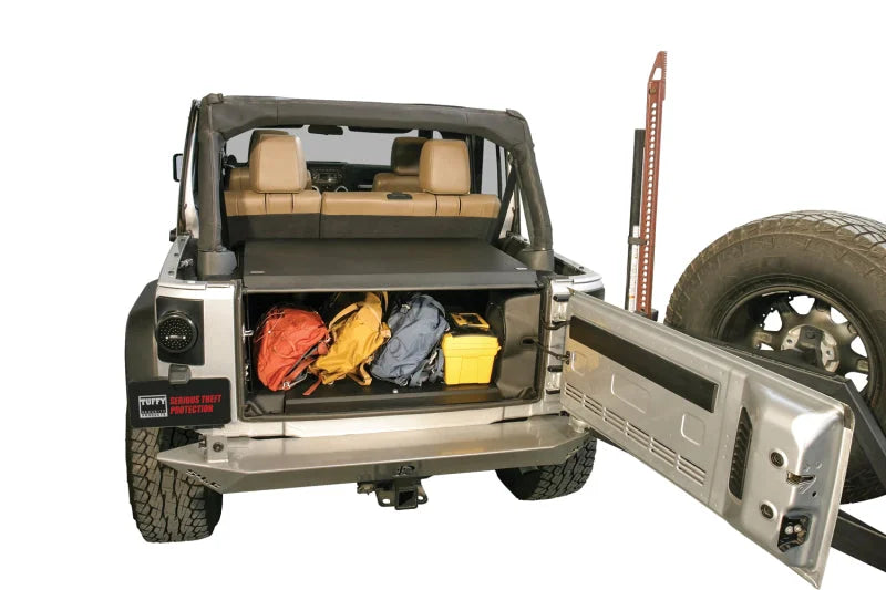 Tuffy Jk 2011+ Deluxe Security Deck Enclosure- Black - Additional View 5