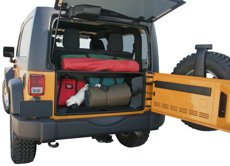 Tuffy Jk Tailgate Security Enclosure- 01Blk 2011+Jk Wg - Installation View