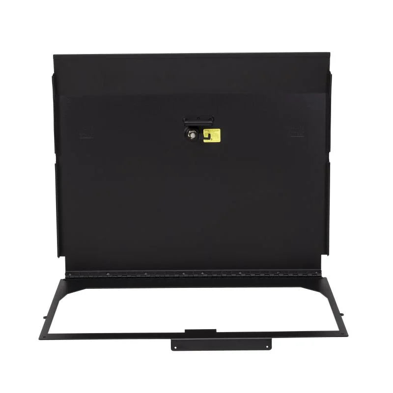 Tuffy Jl Locking Cubby Cover- Blk 2019+ Jl Wrangler - Back View
