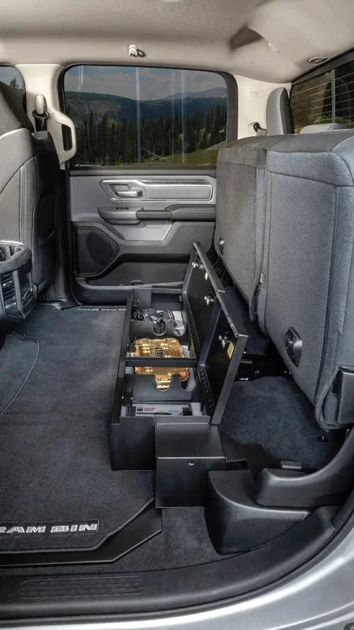 Tuffy Underseat Lockbox W/ Key Lock For Ram Trucks Crew Cab - Additional View 9