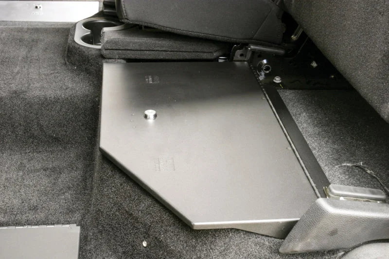 Tuffy Ram Trucks Underseat Lid W/ Keyed Lock - Side View