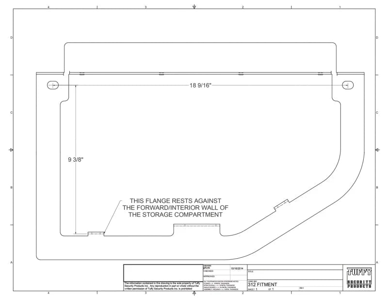 Tuffy Ram Trucks Underseat Lid W/ Keyed Lock - Additional View 6