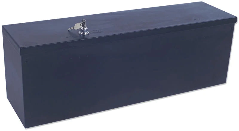 Tuffy Super Storage Trunk Black - Back View