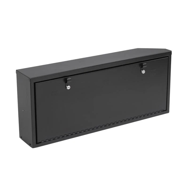 Tuffy Tailgate Lockbox W/ Keyed Lock For Jeep Wrangler - Back View