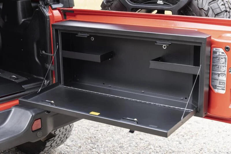 Tuffy Tailgate Lockbox W/ Keyed Lock For Jeep Wrangler - Additional View 7
