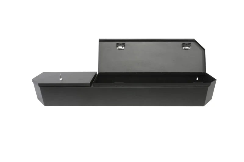 Tuffy Underseat Lockbox W/ Keyed Lock For Ford Fseries Supercrew - Installation View