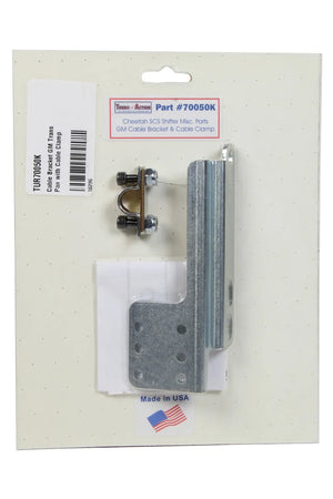 Turbo Action Cable Bracket GM Trans Pan with Cable Clamp 70050K